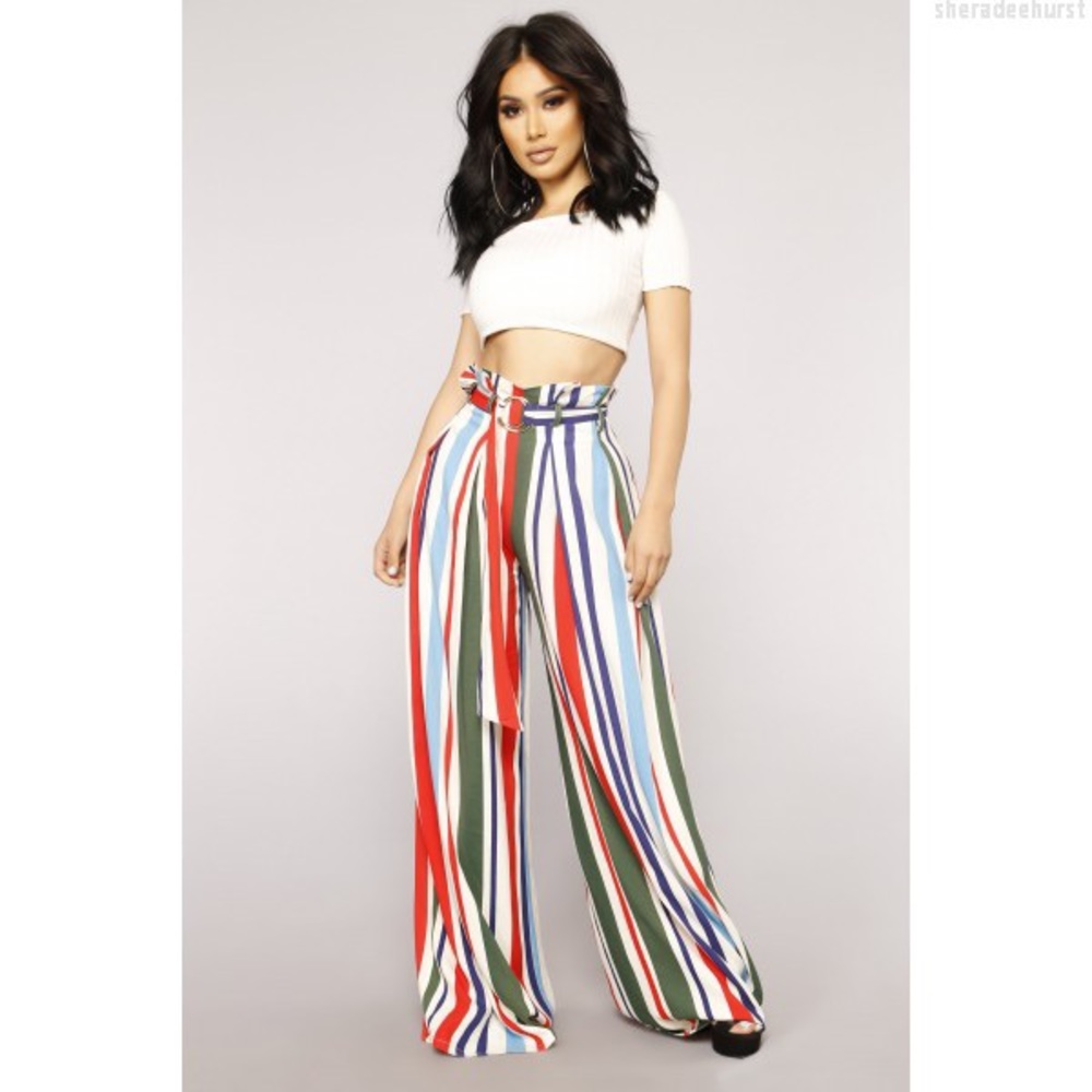 Fashion Nova Lenore High Rise Pants
